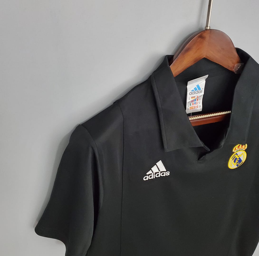 Retro Real Madrid 02/03 Champions League Away Soccer Jersey - Image 6