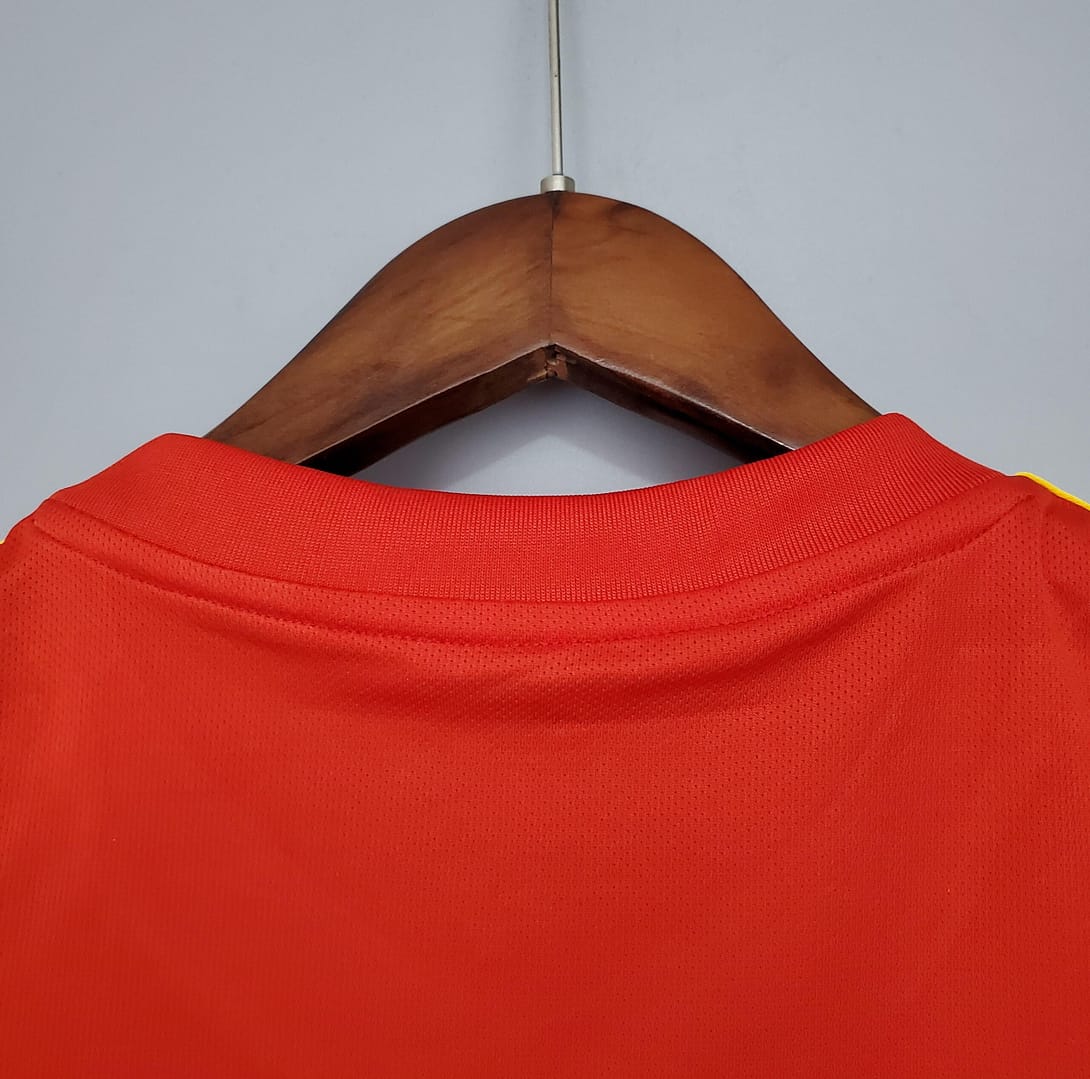 Retro Spain 2018 home Soccer Jersey - Image 3