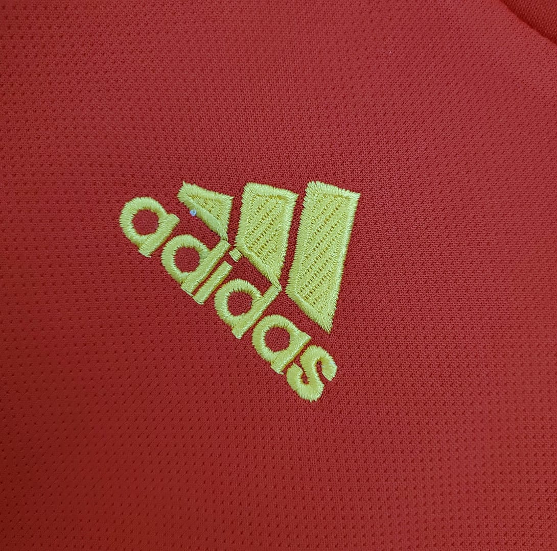 Retro Spain 2018 home Soccer Jersey - Image 5