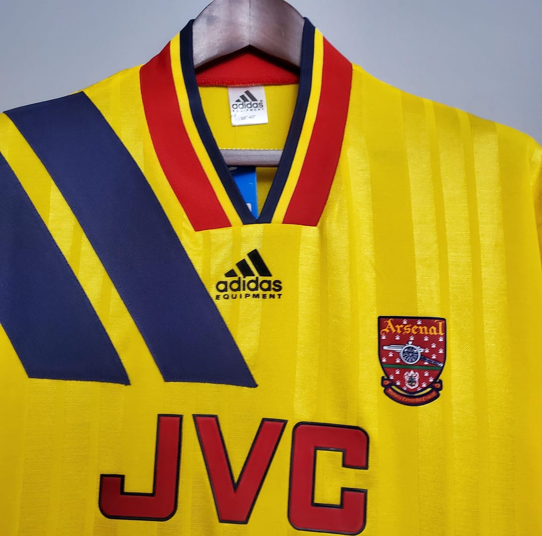 Retro Arsenal 93/94 away Soccer Jersey - Image 7