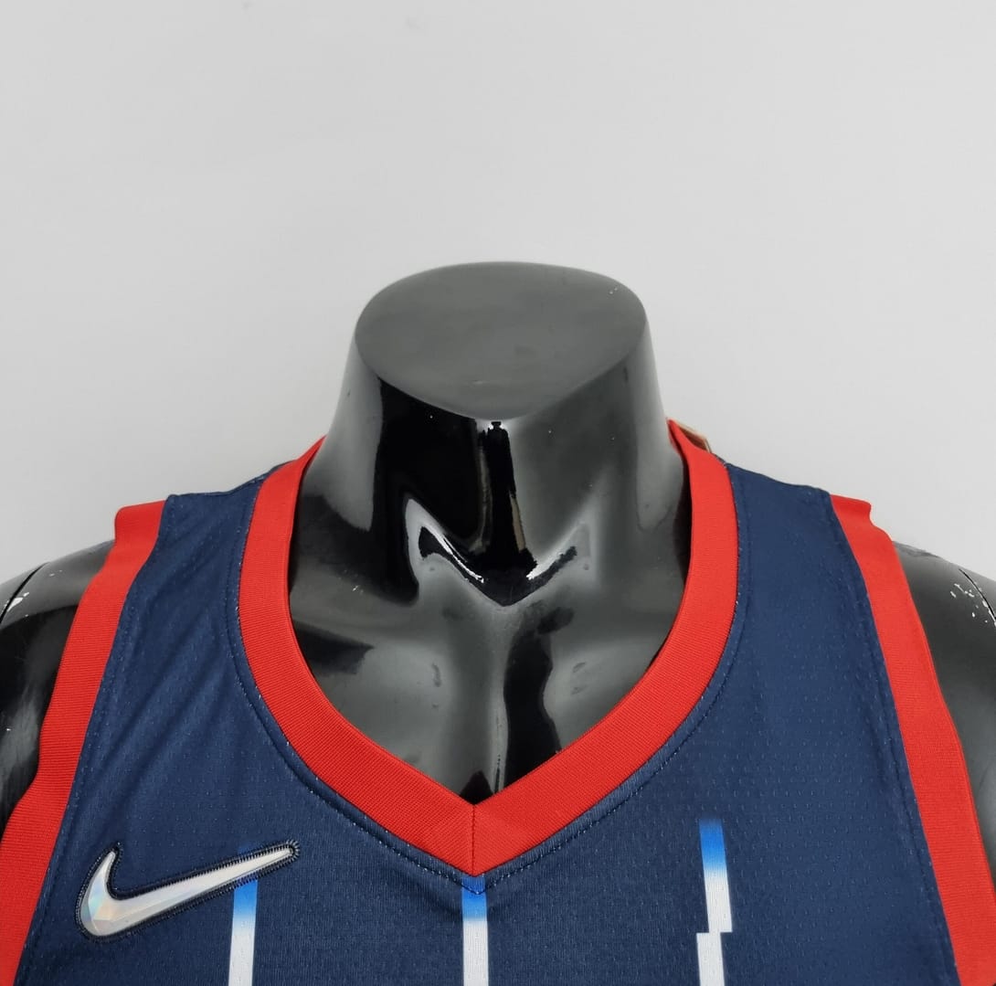 2022 Houston Rockets Green #0 City Edition NBA Jersey - Image 8