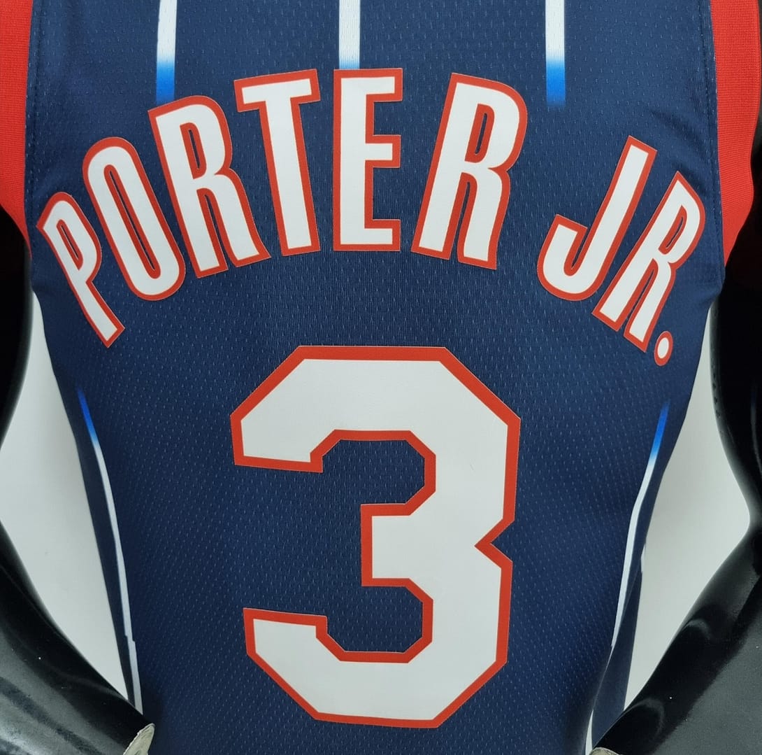 2022 Houston Rockets Porter Jr. #3 City Edition NBA Jersey - Image 3