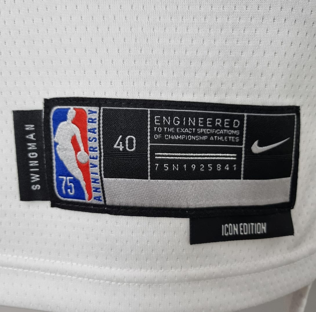 75th Anniversary Nash #13 Phoenix Suns White NBA Jersey - Image 8