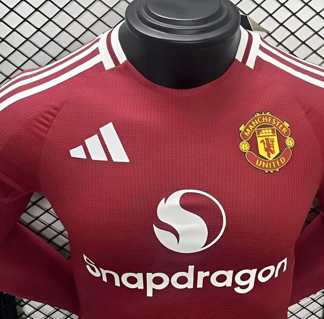 Player Version 24/25 Manchester United Home Long Sleeve Jersey - Image 2