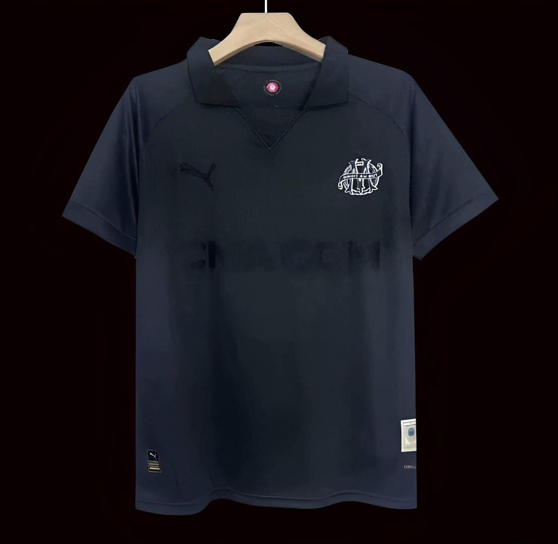 24/25 Olympique Marseille Black 125th Goalkeeper Jersey