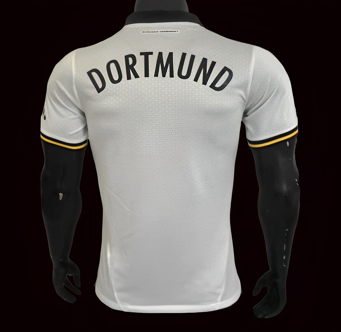 Player Version Borussia Dortmund Third White Jersey - Image 2