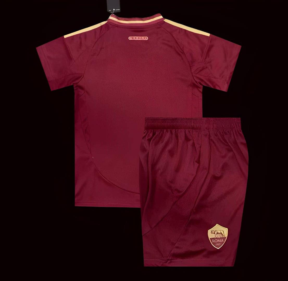 24/25 Kids Roma Home Jersey - Image 2