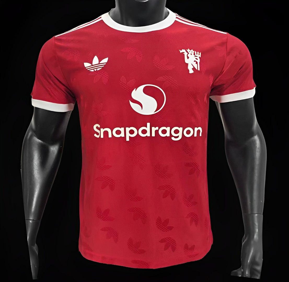 Player Version 24/25 Manchester United x Adidas Original Home Jersey