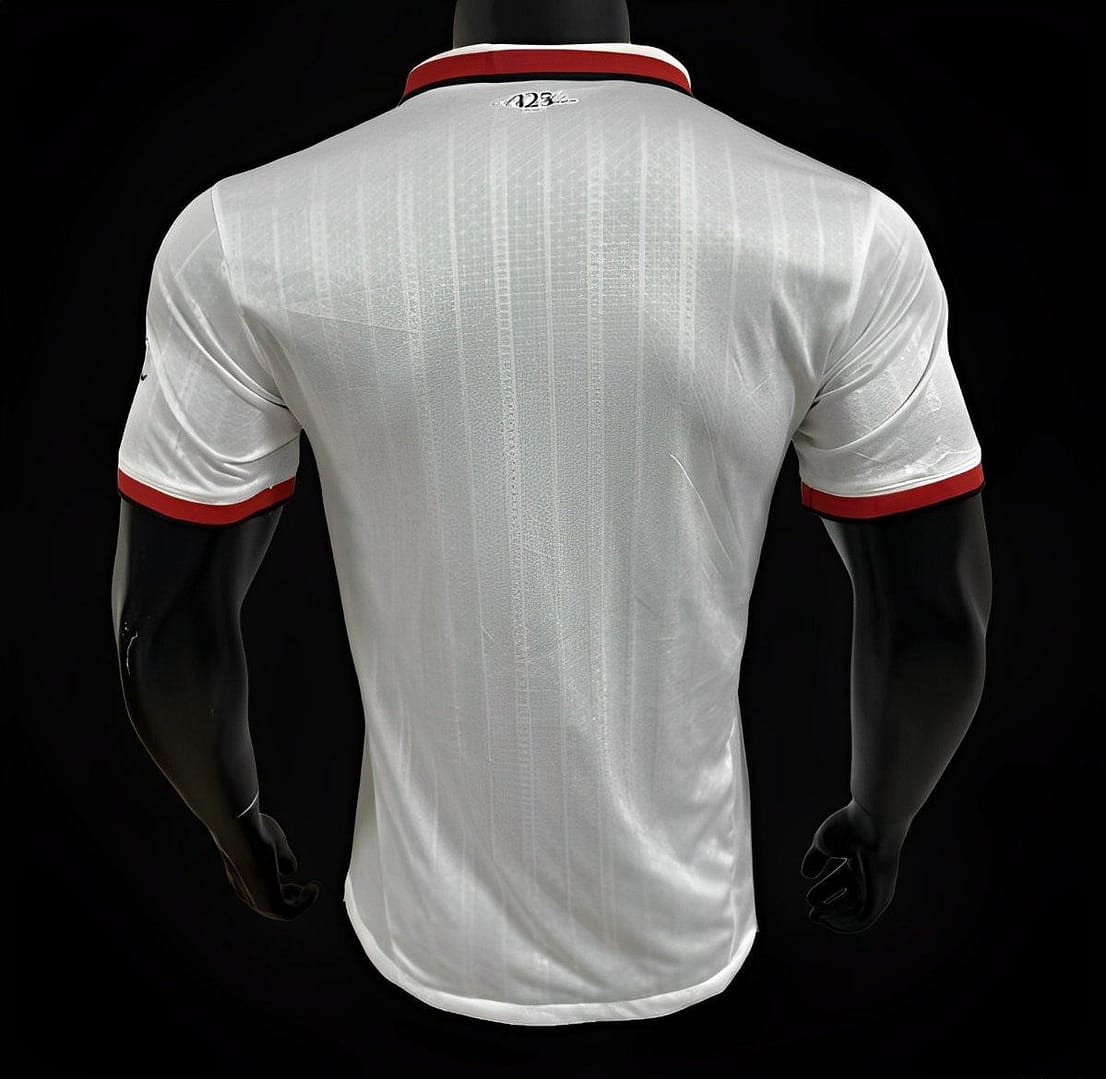 Player Version AC Milan Away White Jersey - Image 2