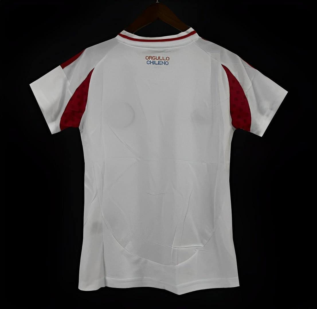 2024 Women Chile Away White Jersey - Image 2