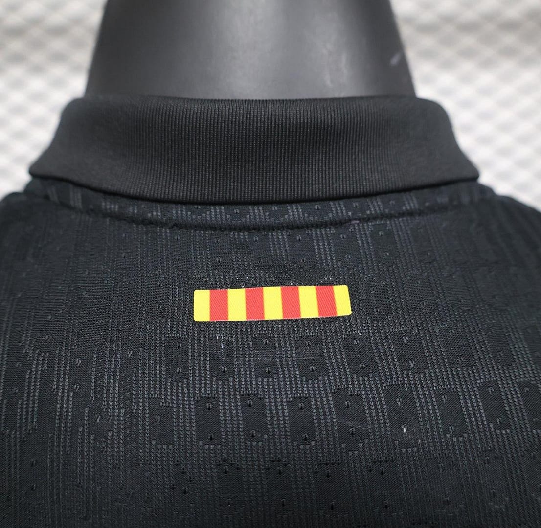 Player Version 24/25 Barcelona Away Black Jersey - Image 2