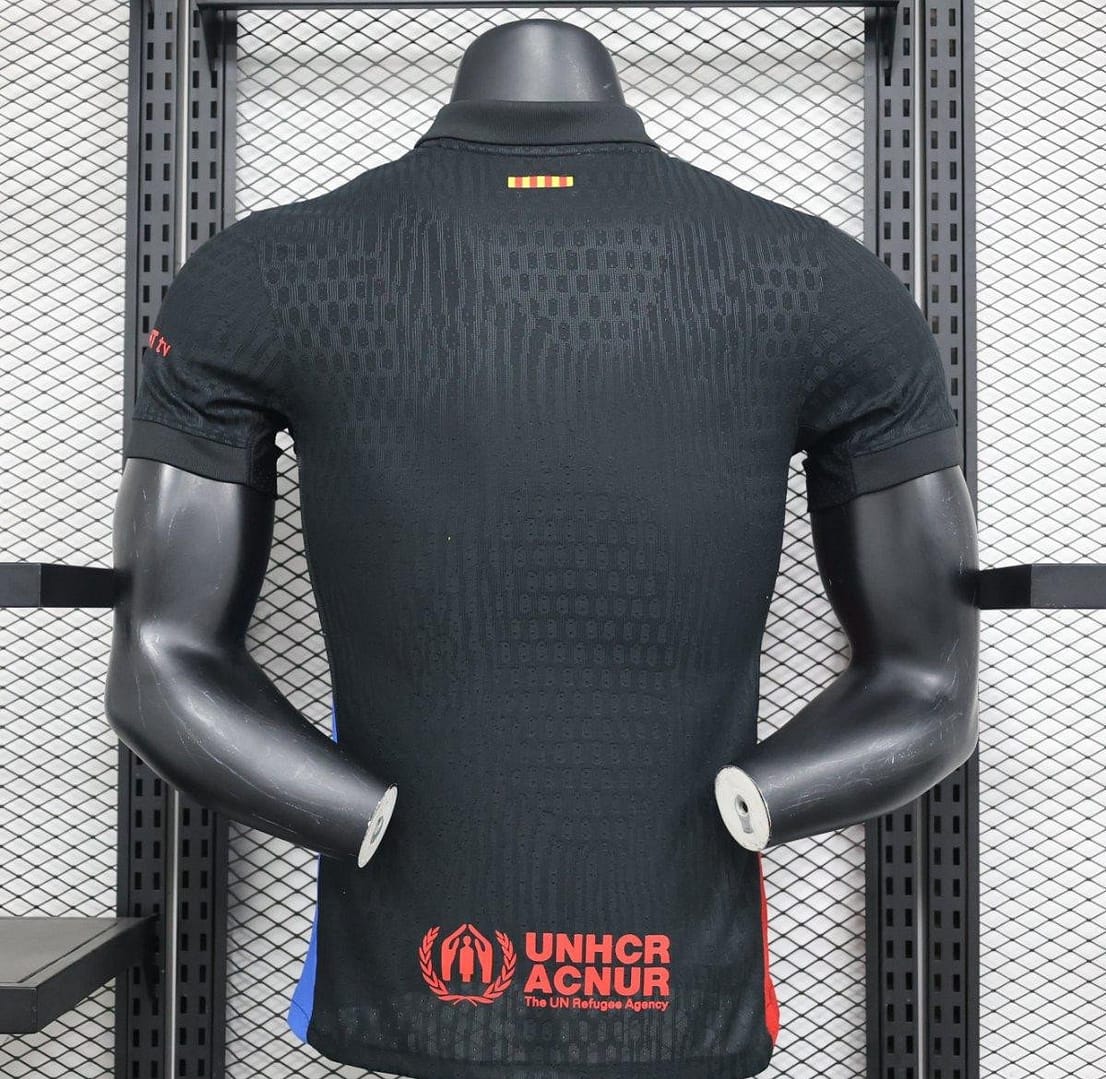 Player Version 24/25 Barcelona Away Black Jersey - Image 3