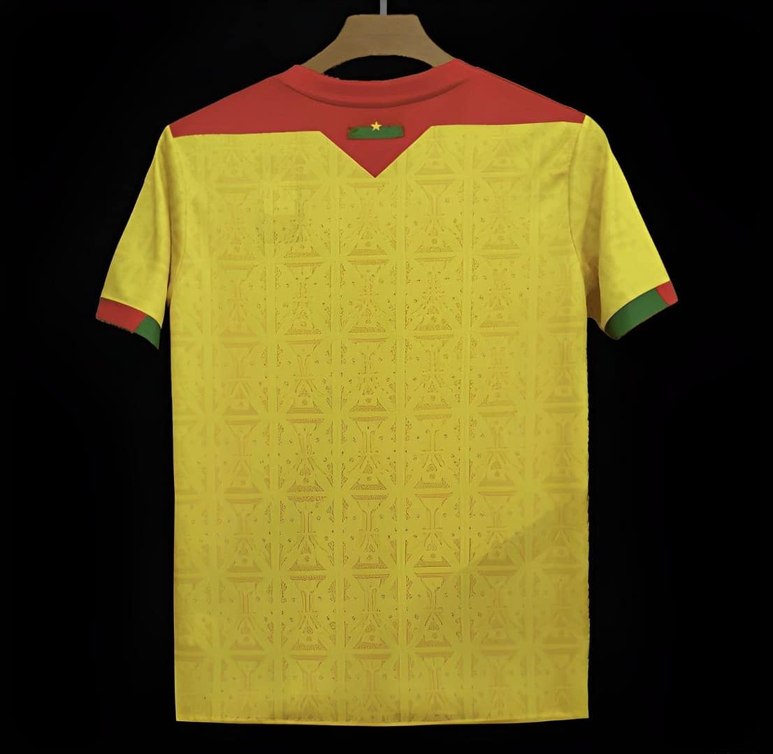 2024 Burkina Faso Third Yellow Jersey - Image 2