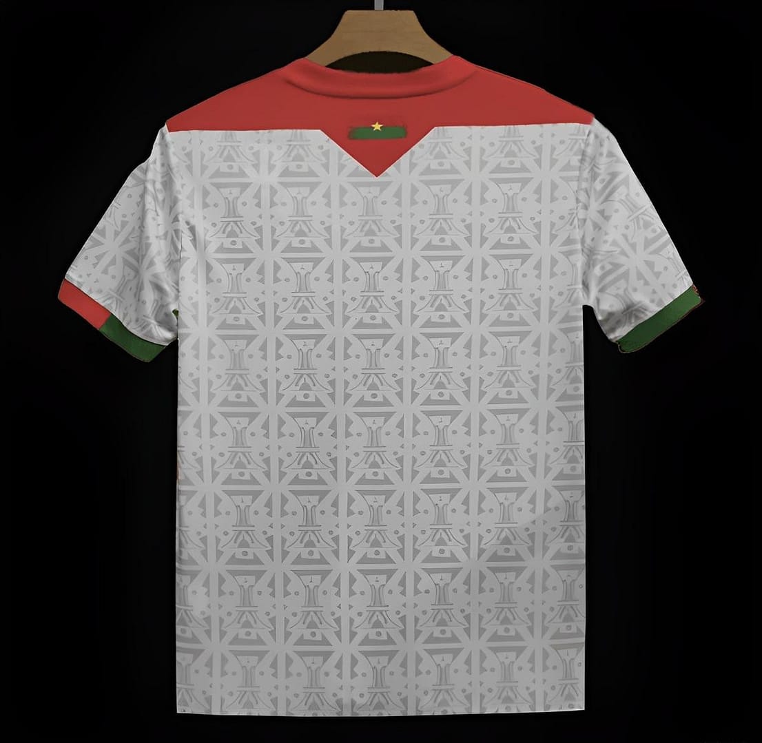2024 Burkina Faso Away White Jersey - Image 2