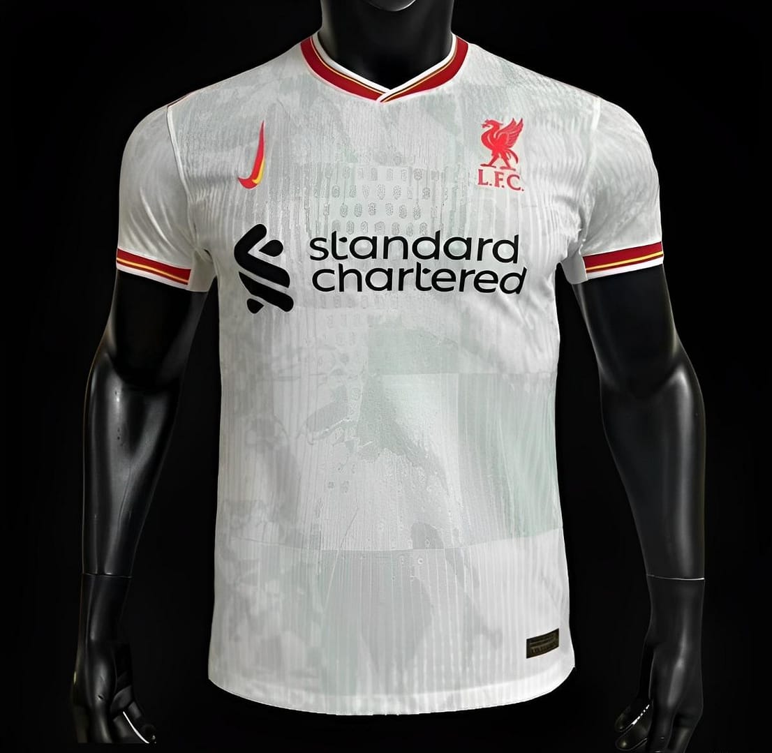 Player Version 24/25 Liverpool Third White Jersey