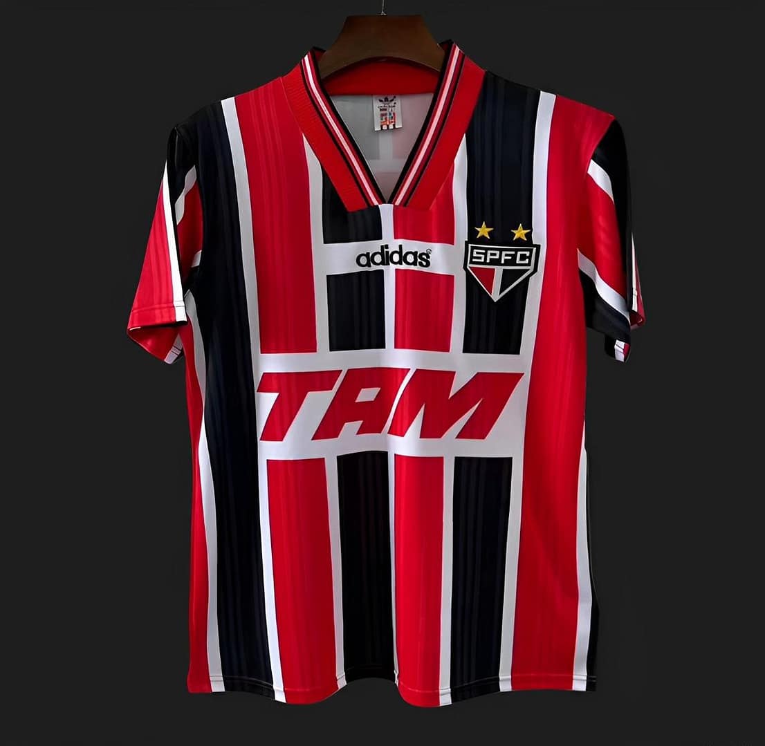 Retro 96/97 Sao Paulo Home Jersey