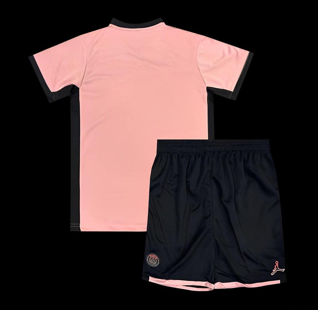 24/25 Kids PSG Third Pink Jersey - Image 2