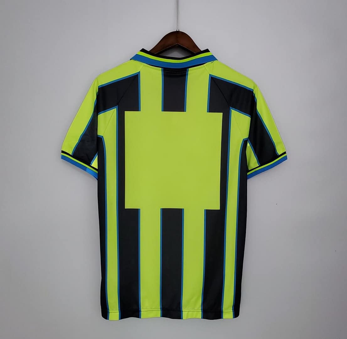 Retro Manchester City 98/99 away Soccer Jersey - Image 2