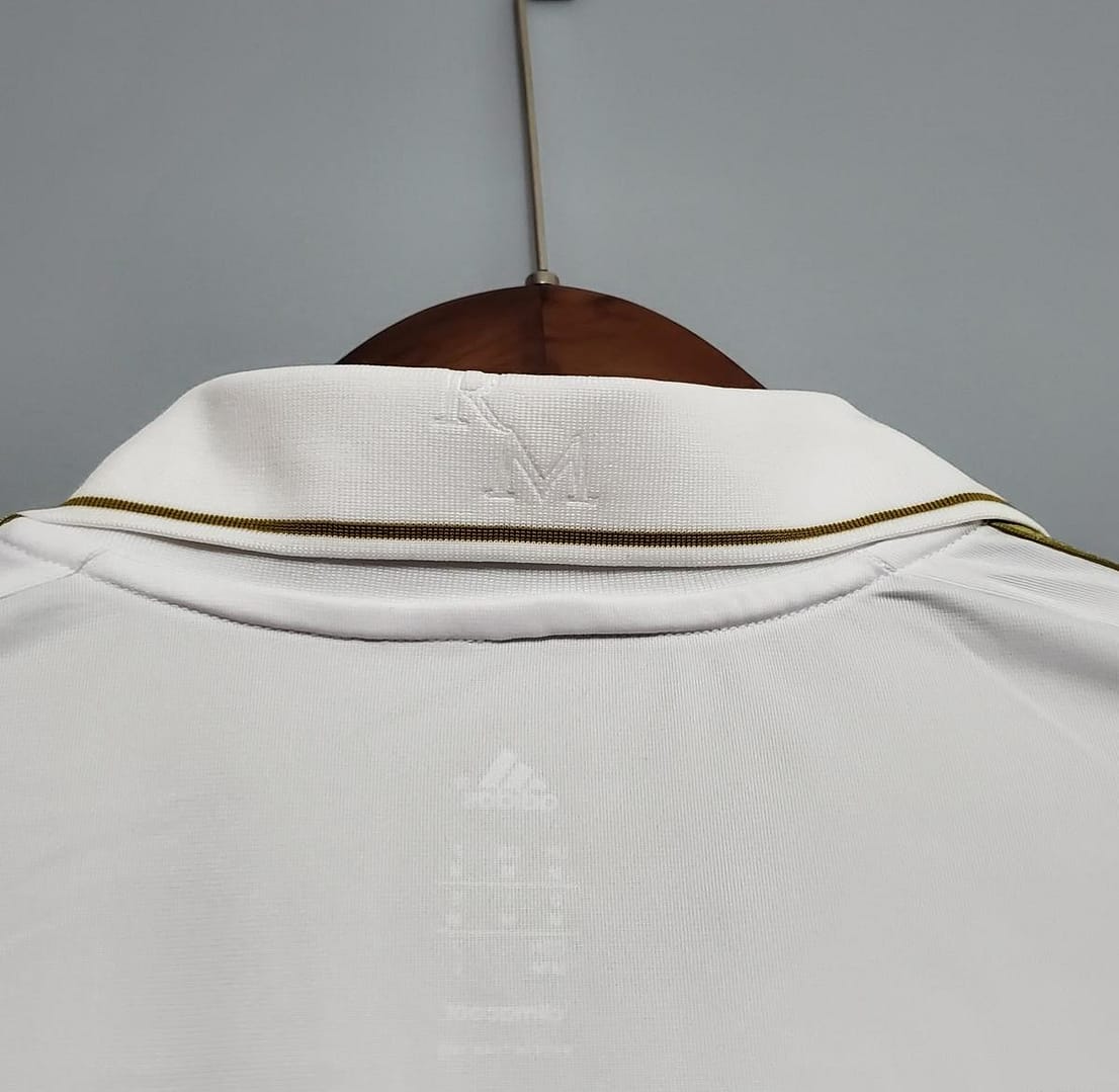 Retro Real Madrid 11/12 Long sleeve home Soccer Jersey - Image 4