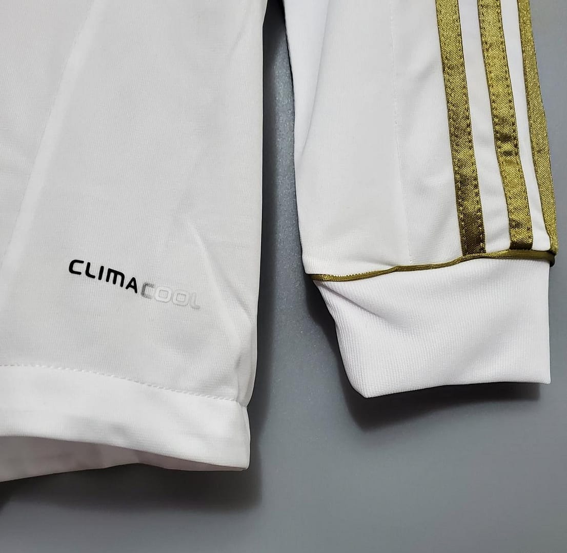 Retro Real Madrid 11/12 Long sleeve home Soccer Jersey - Image 7