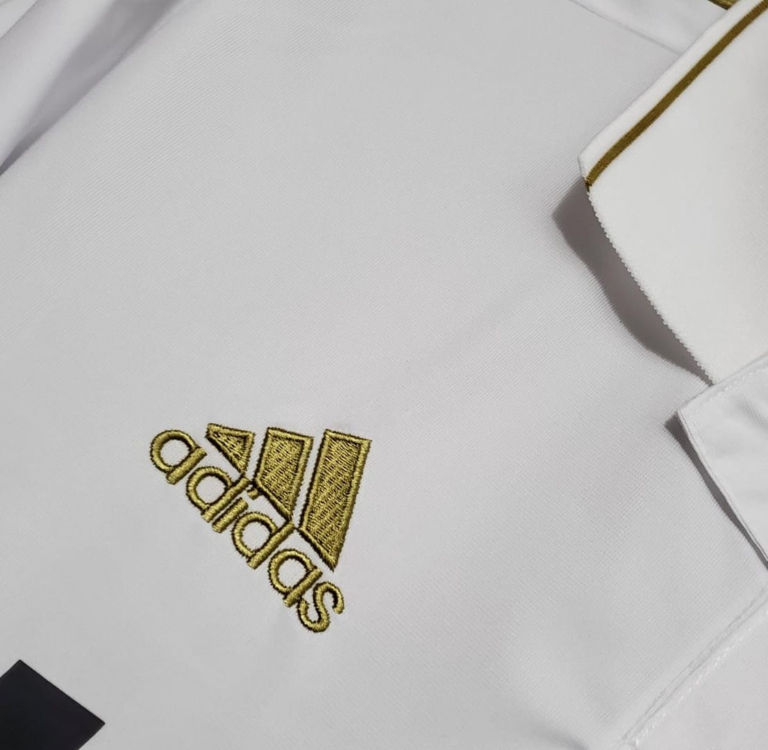 Retro Real Madrid 11/12 Long sleeve home Soccer Jersey - Image 8