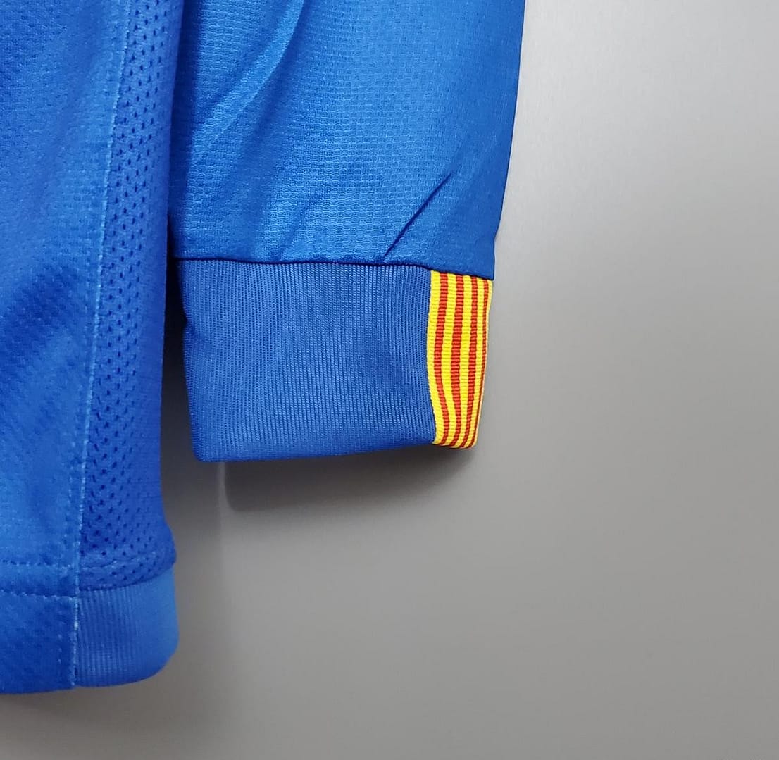 Retro Barcelona 06/07 Long sleeve home Soccer Jersey - Image 2