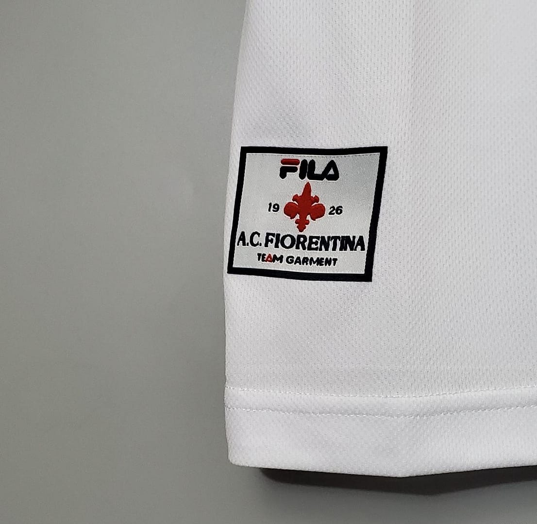 Retro 98/99 Fiorentina Away White Jersey - Image 4