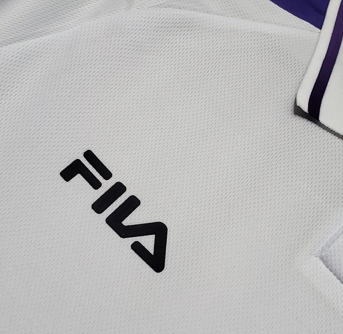 Retro 98/99 Fiorentina Away White Jersey - Image 6