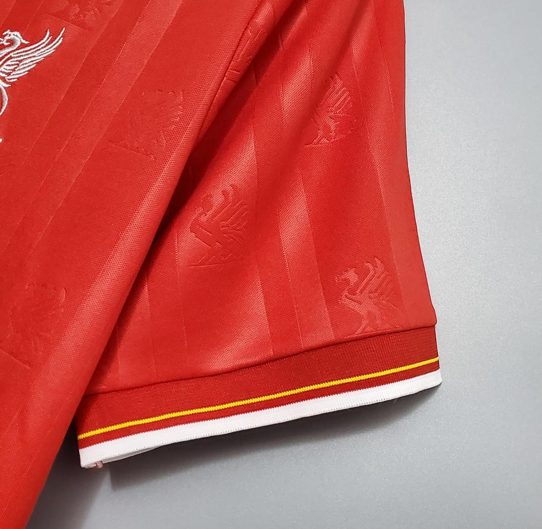 Retro 85/86 Liverpool home Soccer Jersey - Image 4