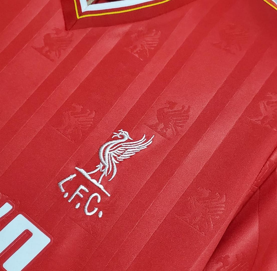 Retro 85/86 Liverpool home Soccer Jersey - Image 6