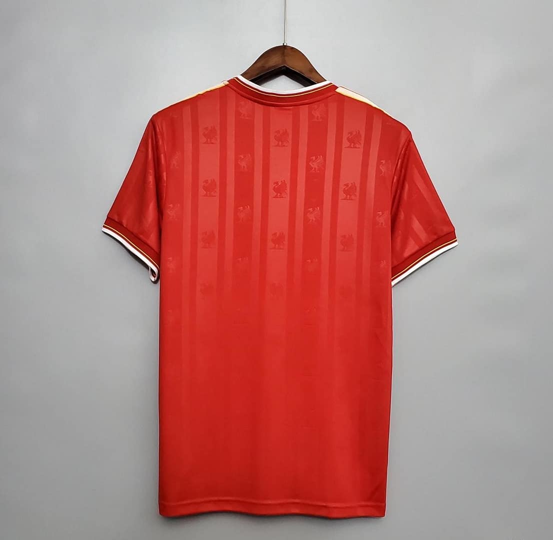Retro 85/86 Liverpool home Soccer Jersey - Image 8