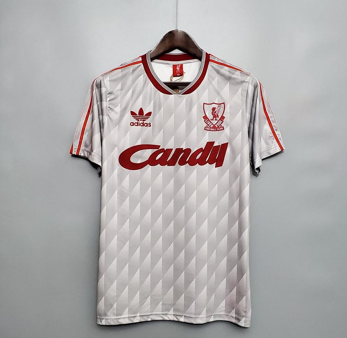 Retro 89/91 Liverpool away Soccer Jersey