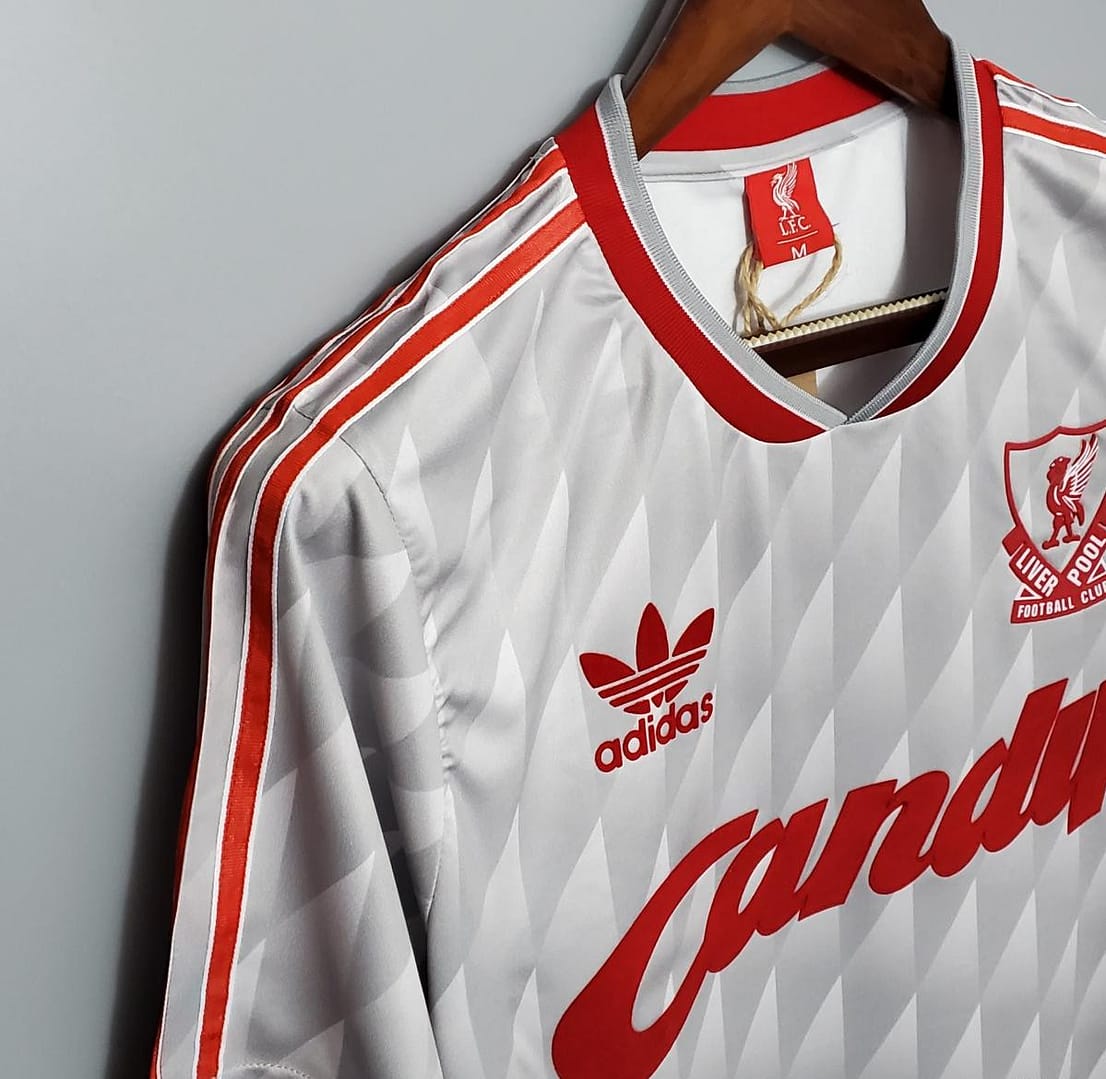 Retro 89/91 Liverpool away Soccer Jersey - Image 5