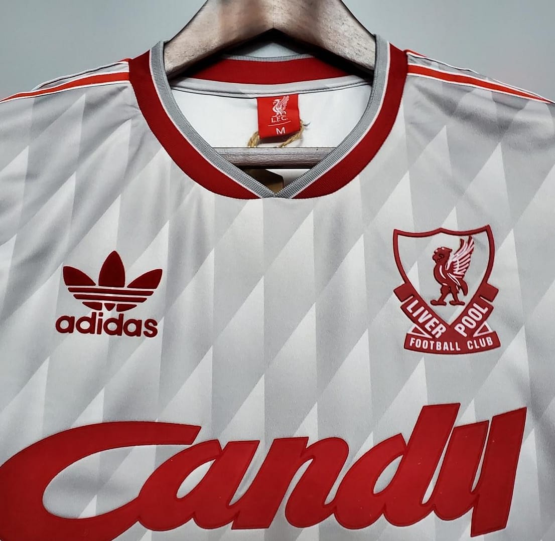 Retro 89/91 Liverpool away Soccer Jersey - Image 9