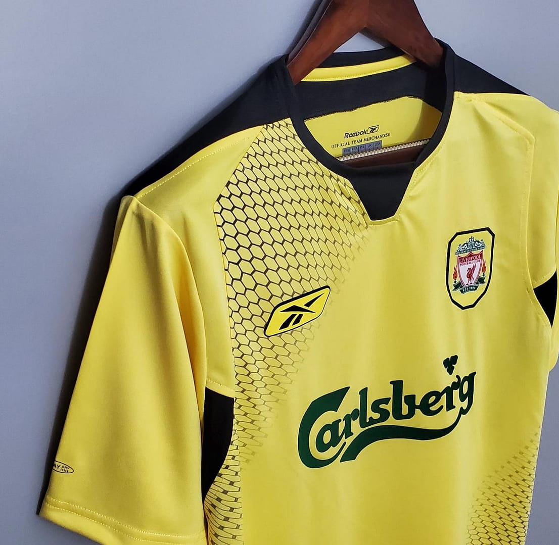 Retro 04/05 Liverpool away Soccer Jersey - Image 6