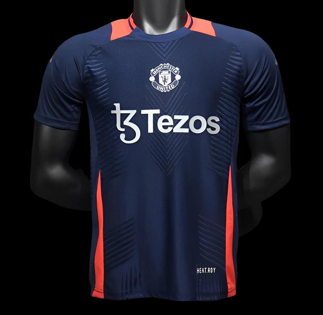 Player Version 24/25 Manchester United Navy Pre-Match Jersey