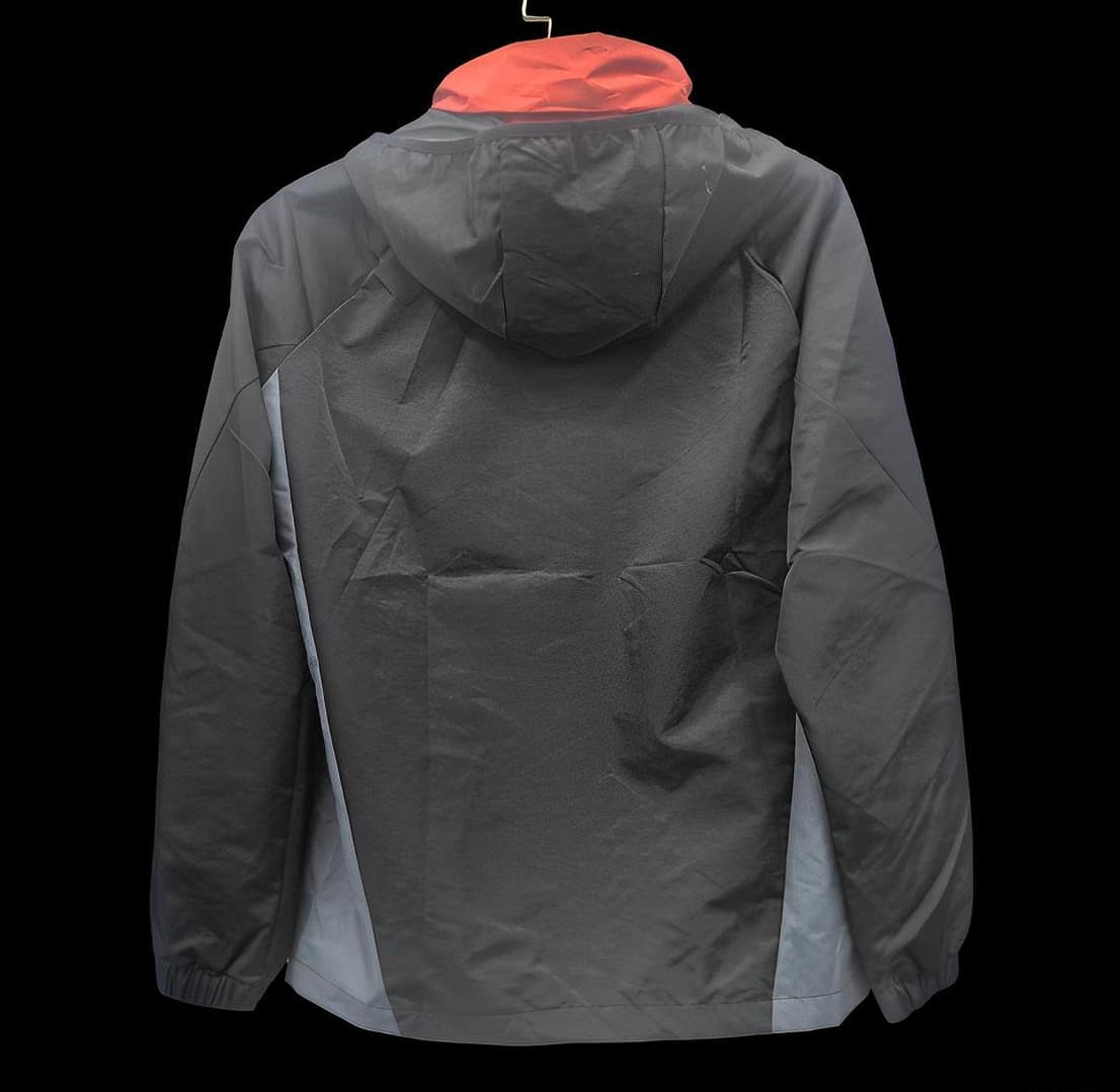 24/25 Manchester United Black/Red Windbreaker - Image 2