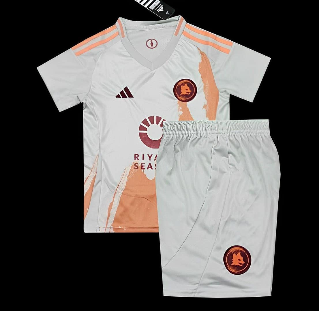 24/25 Kids AS Roma Away Jersey