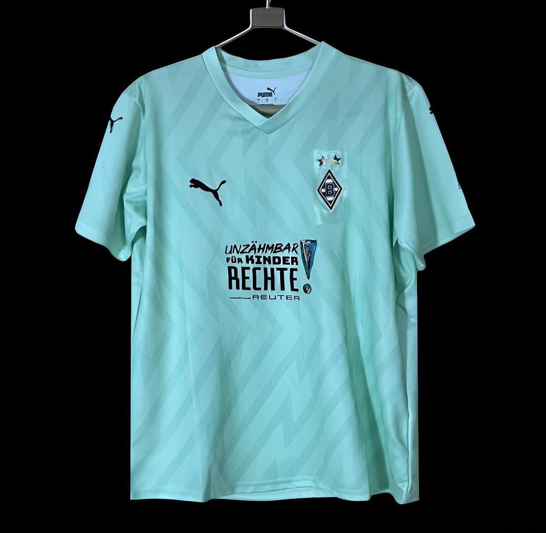 24/25 Borussia Mönchengladbach Children's Rights Special Green Jersey