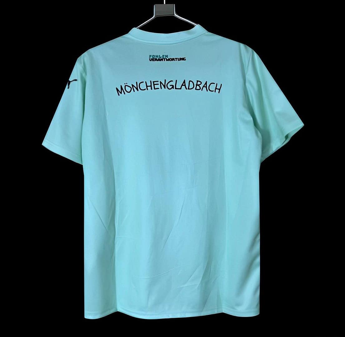 24/25 Borussia Mönchengladbach Children's Rights Special Green Jersey - Image 2