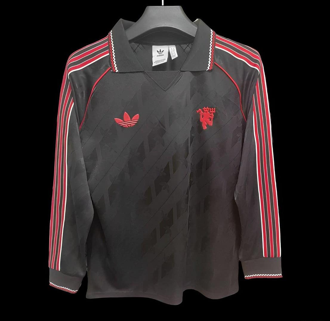 24/25 Manchester United LFSTLR 'Black Red' Jersey