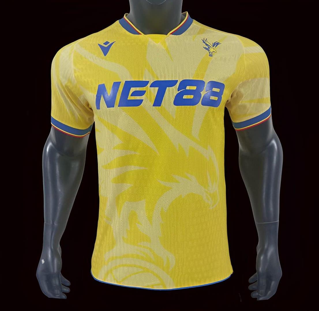 Player Version 24/25 Crystal Palace Away Yellow Jersey
