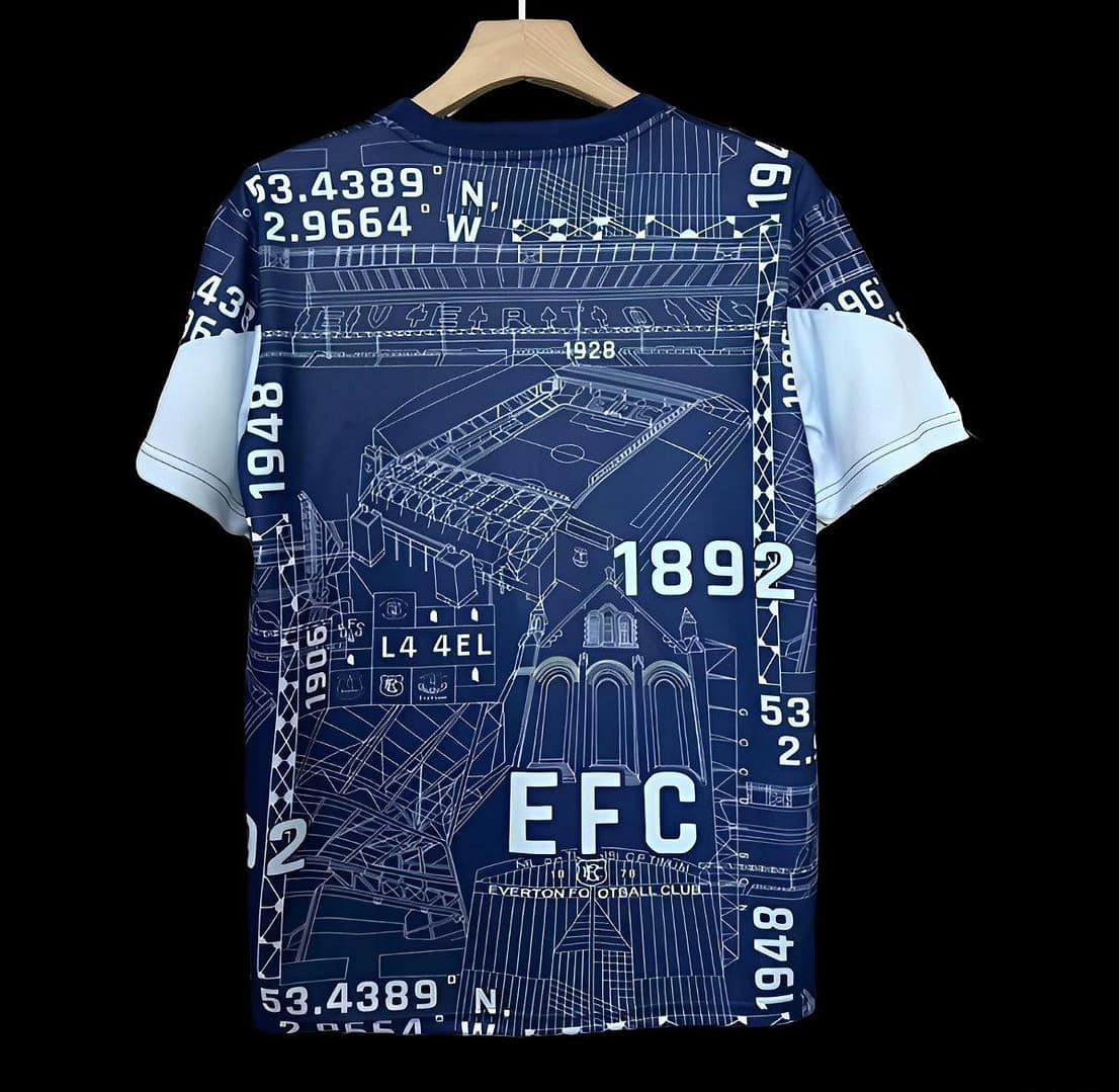 24/25 Everton  Farewell Pre-Match Jersey - Image 2