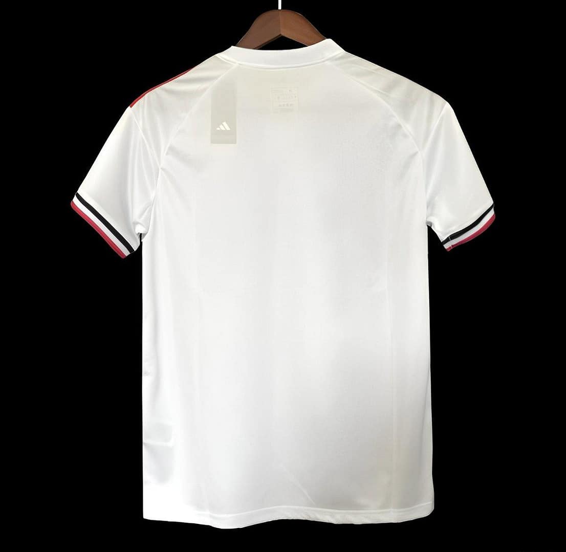 25/26 Manchester United White Rose Pattern Special Jersey - Image 2