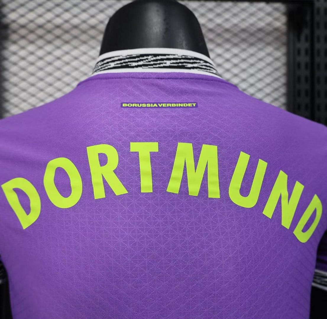 Player Version 24/25 Borussia Dortmund Anniversary 4th Goalkeeper Purple Jersey - Image 10
