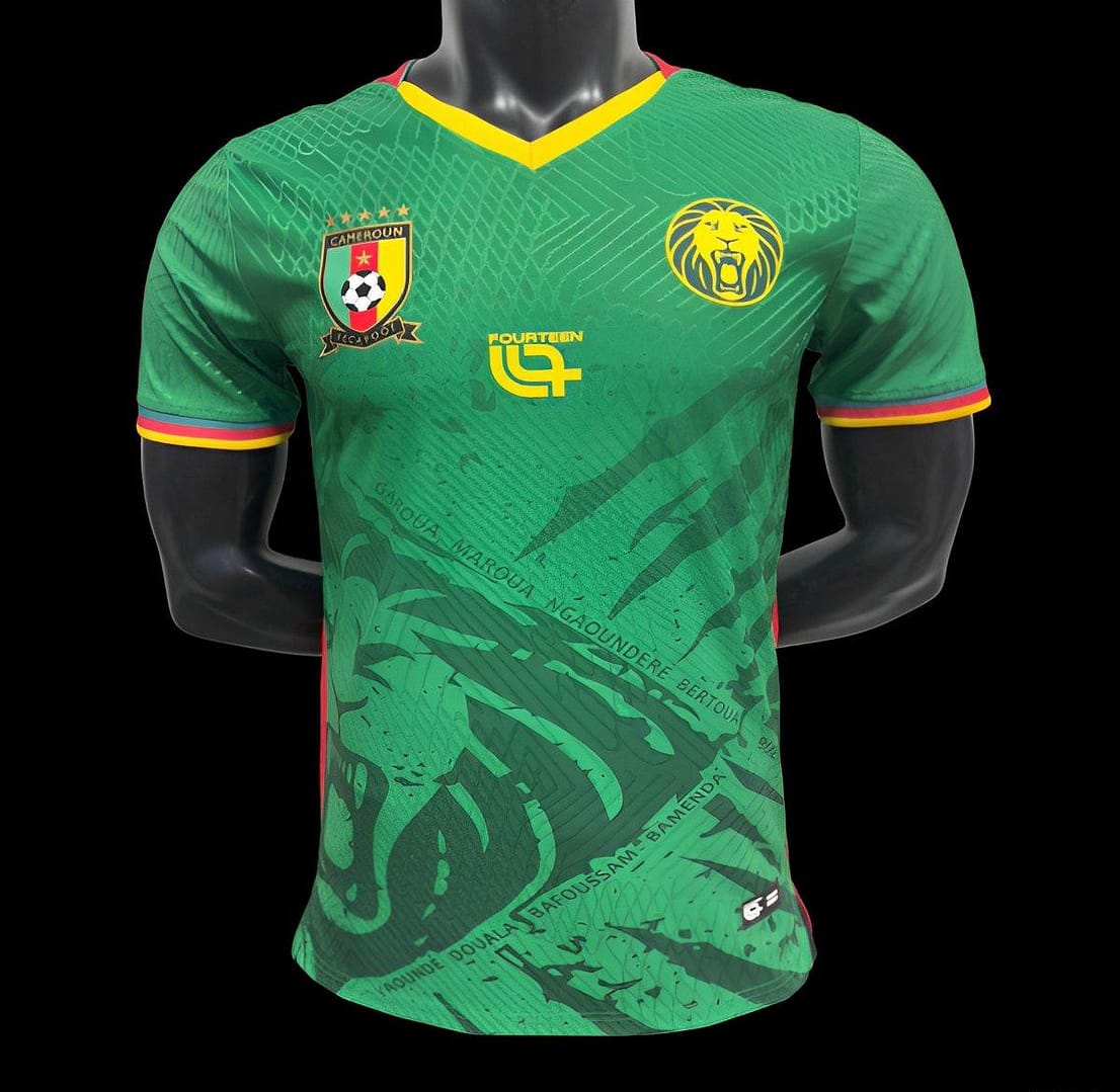 Player Version 2025 Cameroon Home Jersey