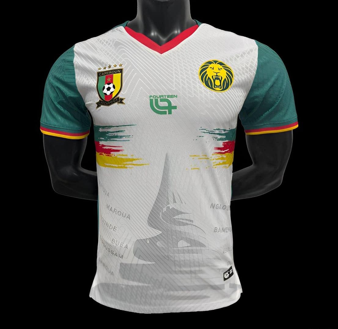 Player Version 2025 Cameroon Third White Jersey