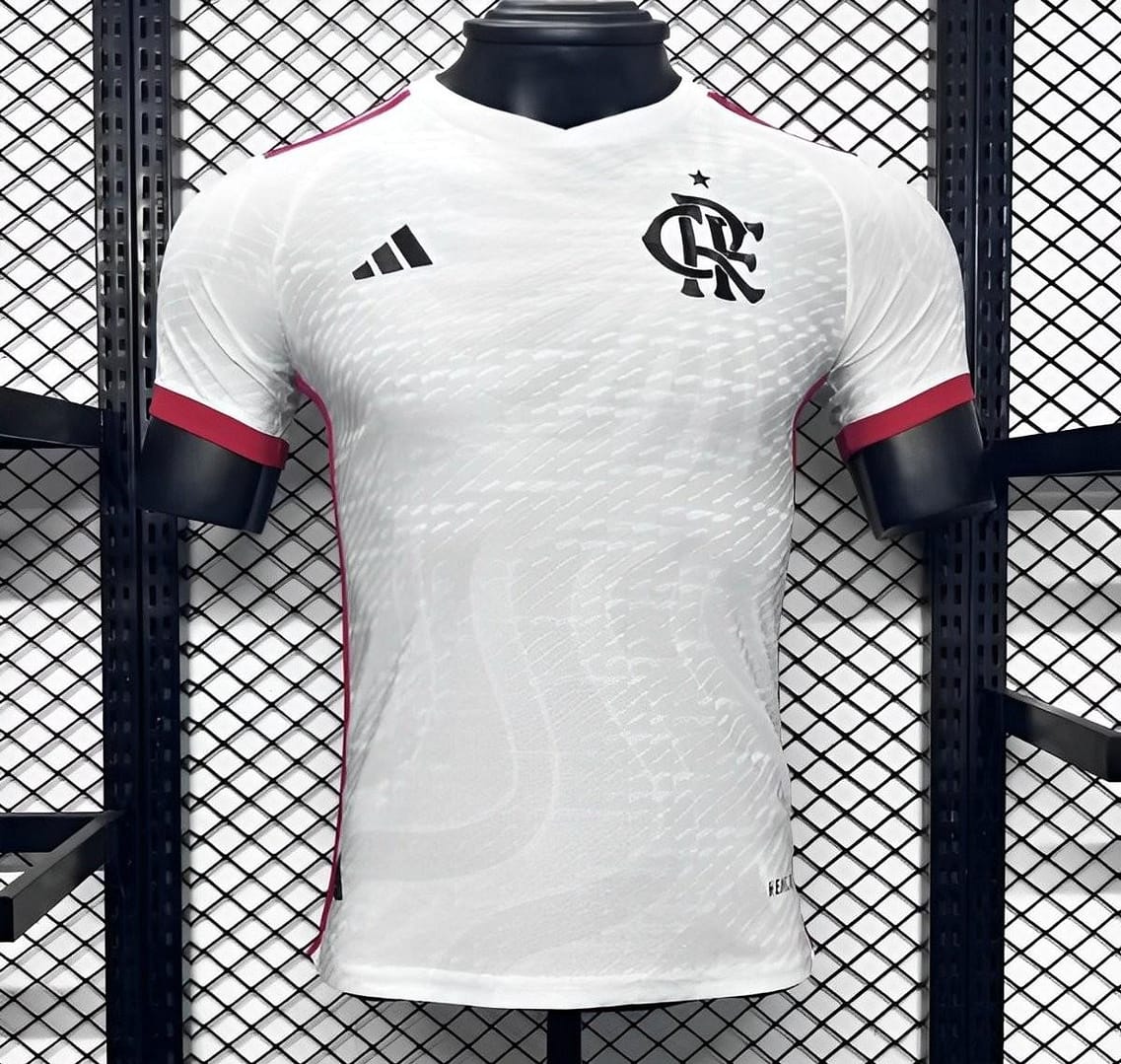 Player Version 24/25 Flamengo Away White Jersey