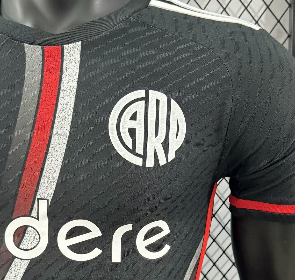 Player Version 24/25 River Plate Away Black Jersey - Image 10