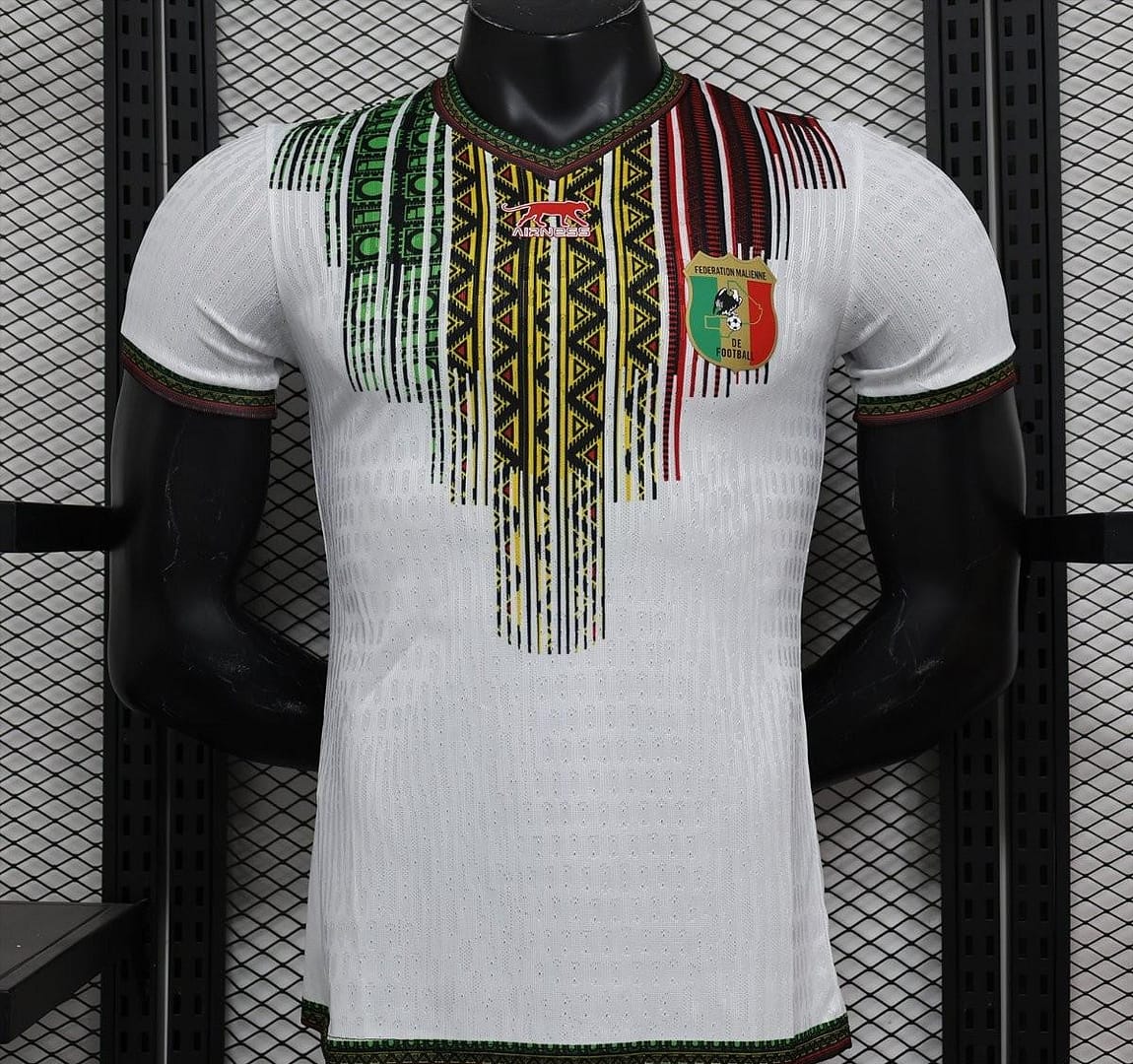 Player Version 2024 Mali Home White Jersey